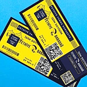 1 Kişilik Fotoğraf Ve Videolu Bilet