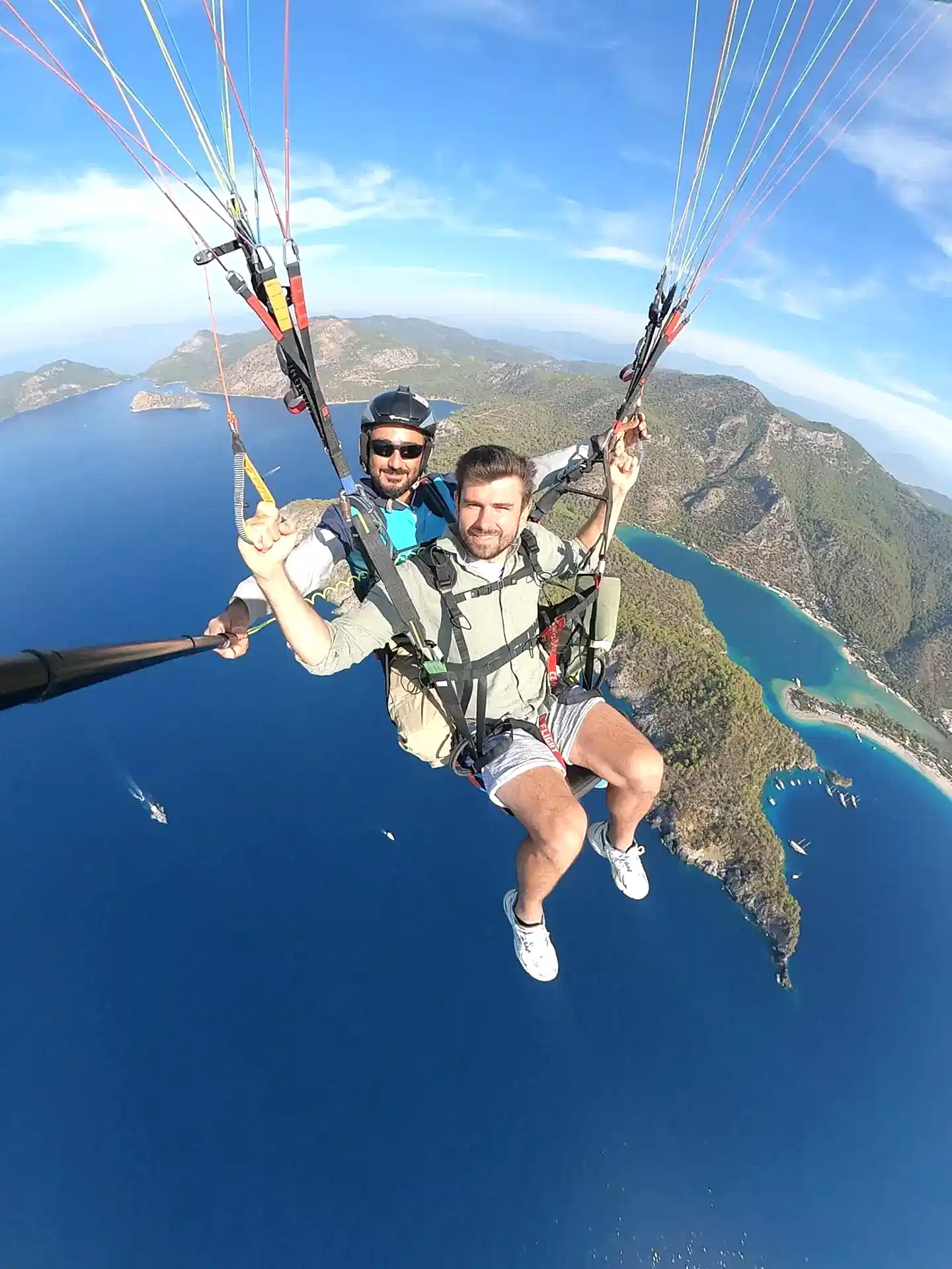 Fethiye Yamaç Paraşütü Bileti 2 Kişilik (Standart Uçuş Paketi) 7 Yamaç Paraşütü uçma fiyatları fethiye